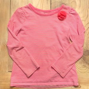 Girl’s 5T pink striped shirt